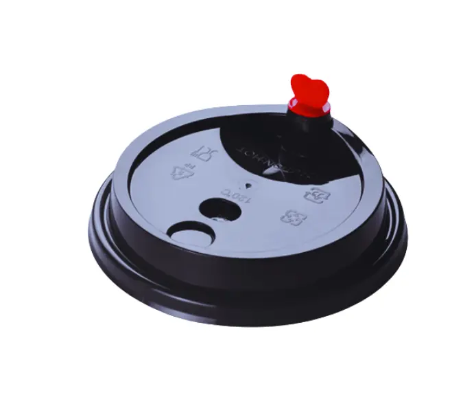 Hard cup lid 90 mm (Black)
