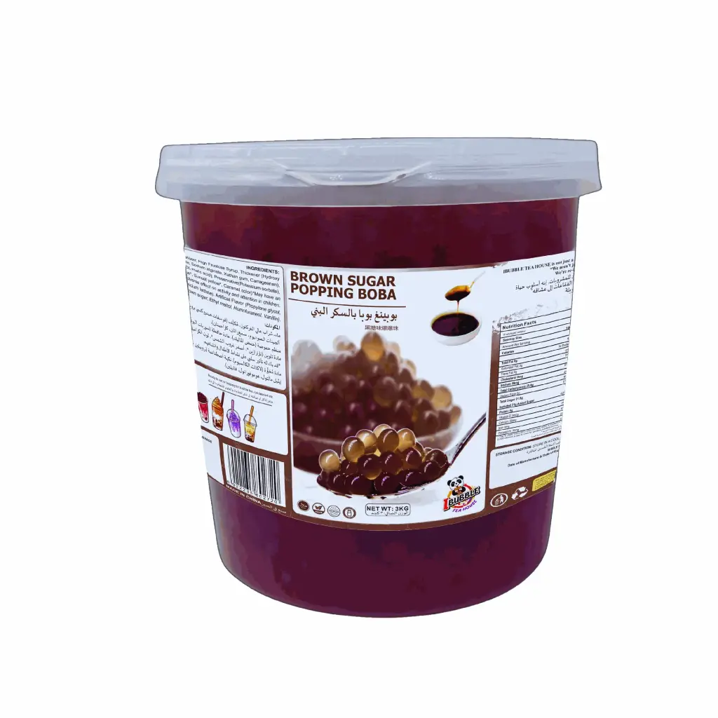 Brown Sugar Popping Boba 3kg
