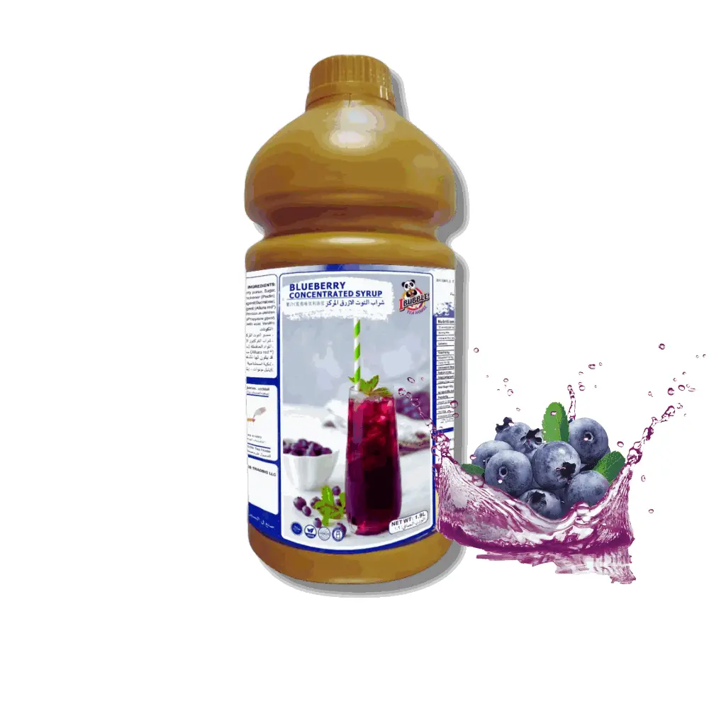 شراب التوت الأزرق المركز
