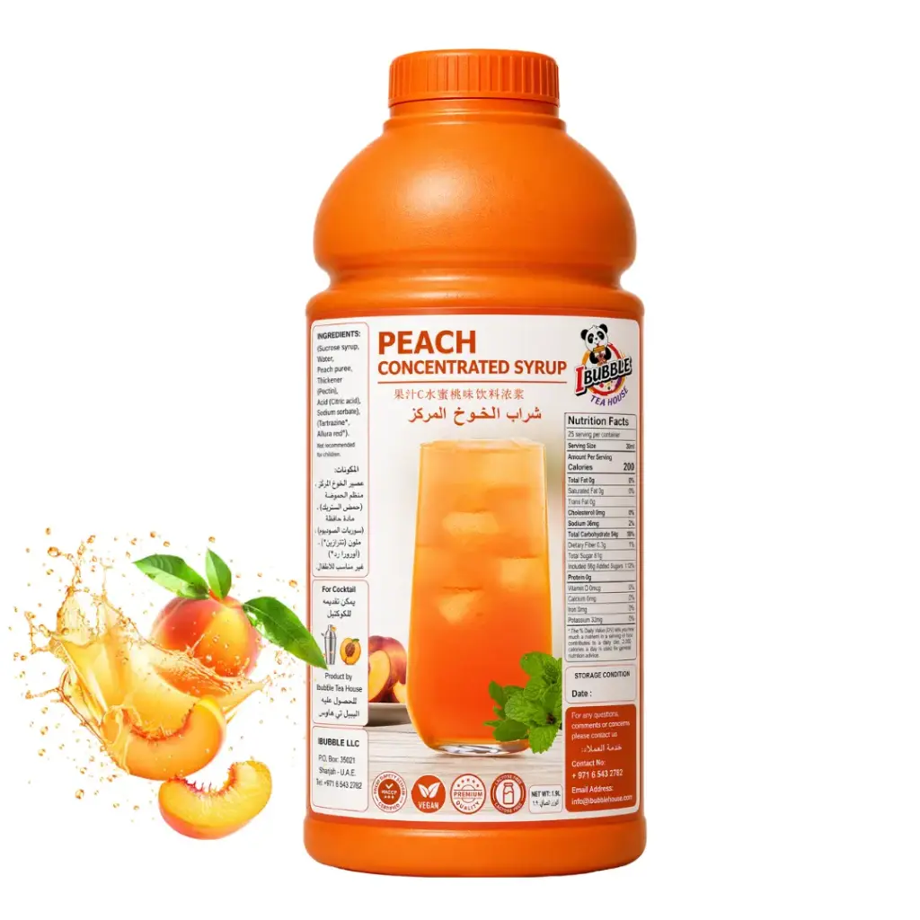 Peach Concentrated Syrup