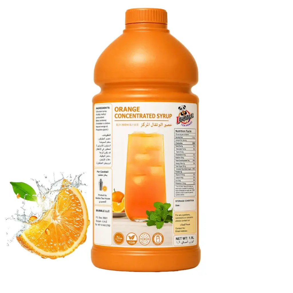 Orange Syrup 1.9L
