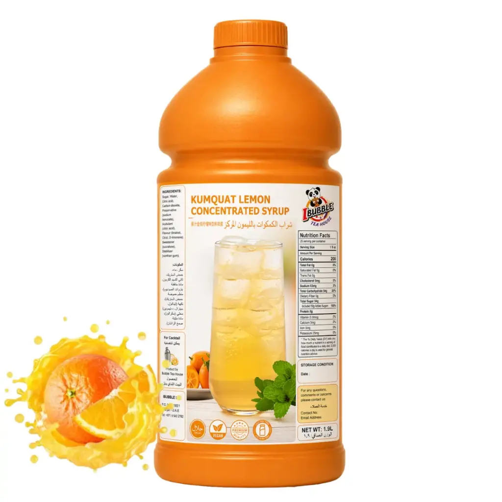 Kumquate Lemon Syrup 1.9L