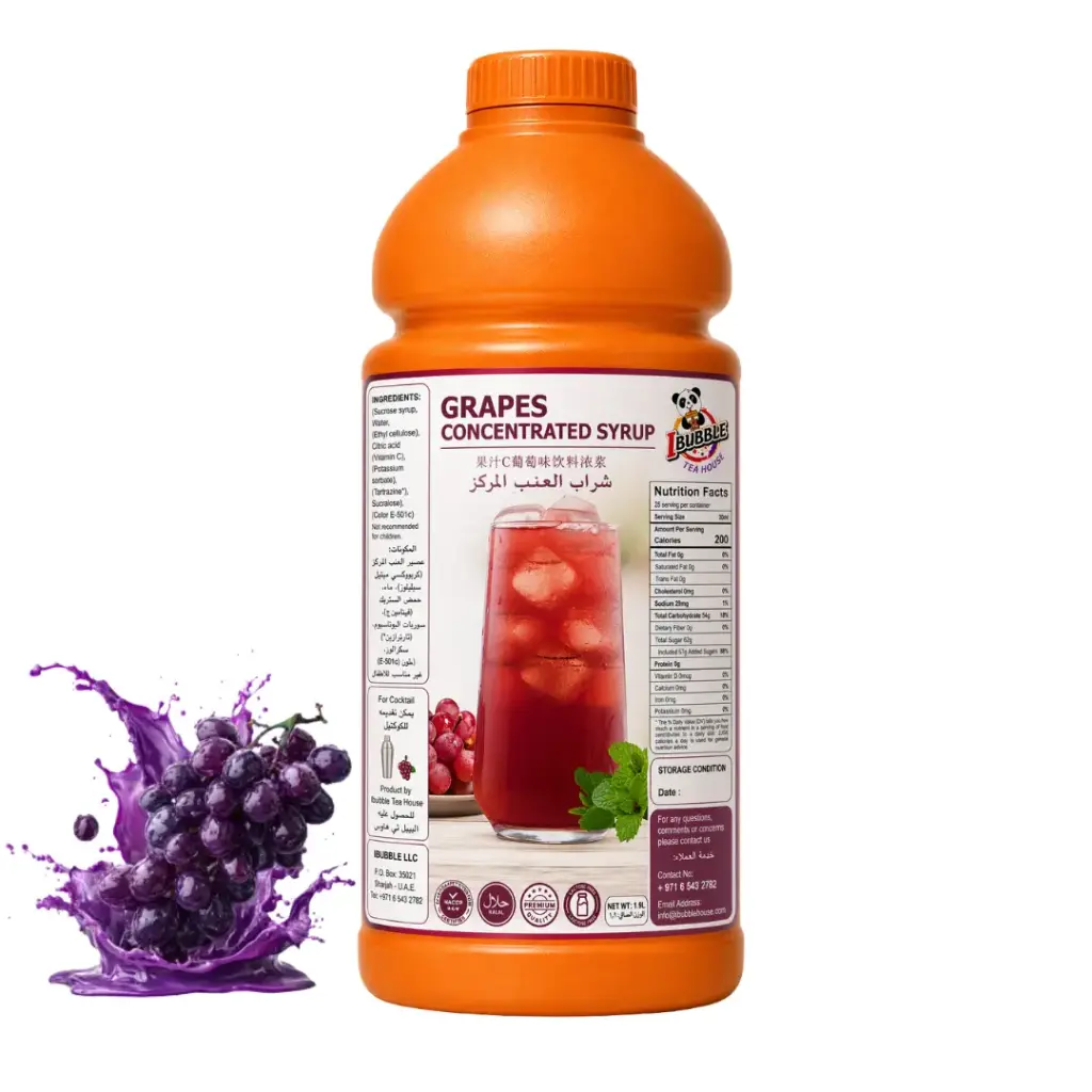 Grape Concentrated Syrup 1.9L