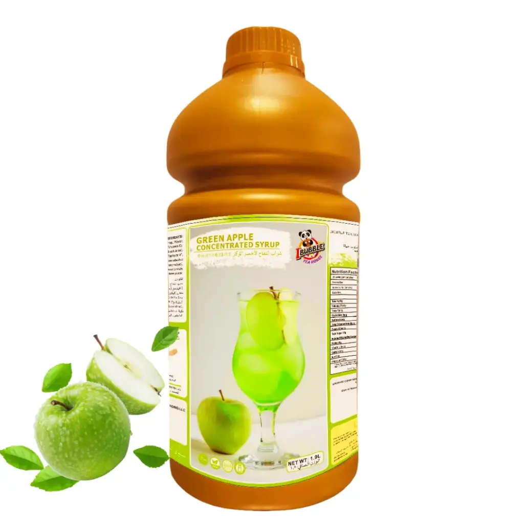 Green Apple Concentrated Syrup 1.9L
