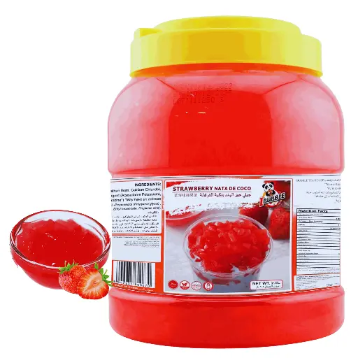 Strawberry Nata De Coco 2.5 L