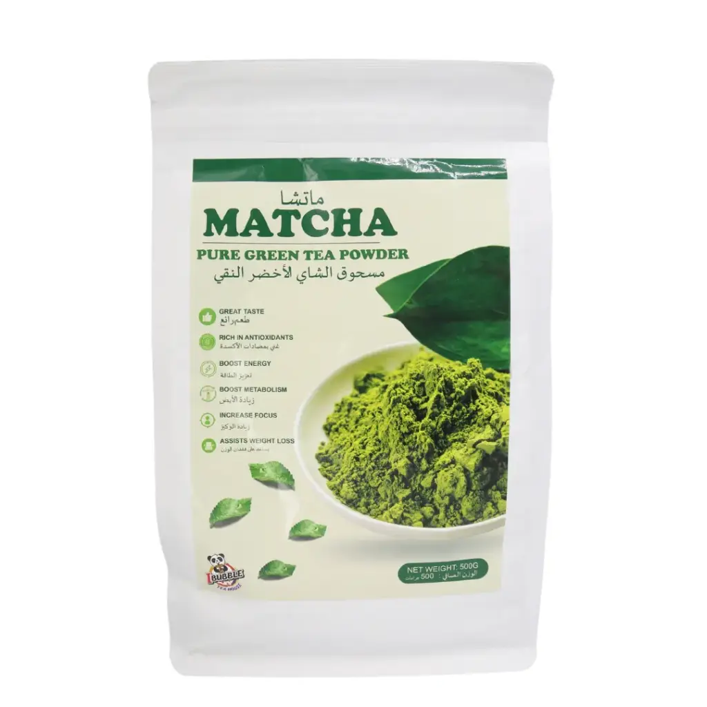Pure Cocktail Matcha Powder 500g | IBUBBLE TEA HOUSE-UAE